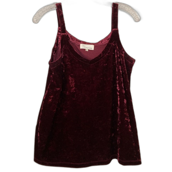 Dept 222 top burgundy size S - Picture 2 of 4